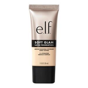 4/$20 NWT e.l.f. Cosmetics Soft Glam Satin Foundation 11 Fair Neutral